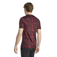 adidas Liverpool Pre-Match Training Shirt 2025-2026 Black Red