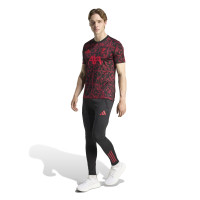 adidas Liverpool Pre-Match Training Shirt 2025-2026 Black Red