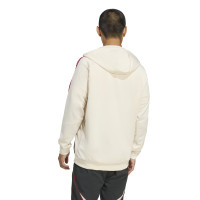 adidas Liverpool Track Hoodie 2025-2026 Wit Rood Zwart