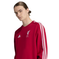 adidas Liverpool DNA Crew Sweater Rood Wit