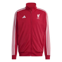 adidas Liverpool DNA Tracksuit Full-Zip Red Black White