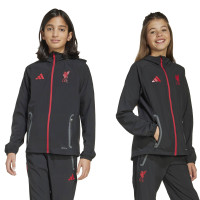 adidas Liverpool Vis Tech Vest Kids Zwart Rood