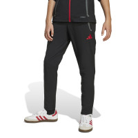 adidas Liverpool Vis Tech Tracksuit Full-Zip Kids Black Red