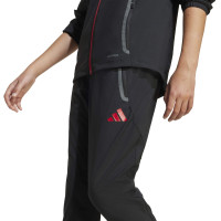 adidas Liverpool Vis Tech Tracksuit Full-Zip Kids Black Red