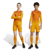 adidas Tiro 24 Voetbalbroekje Kids Oranje Wit