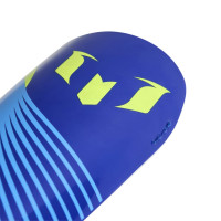 adidas Messi Match Kids Shin Guards Blue Yellow
