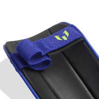 adidas Messi Match Kids Shin Guards Blue Yellow