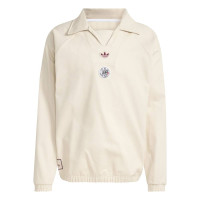 adidas Ajax Terrace Icons Trainingspak Beige Bordeauxrood