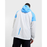 Nike Sportswear Sport Casual Tracksuit Full-Zip Hooded Light Grey Light Blue Blue