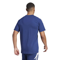 adidas Tiro 24 Sweat T-Shirt Donkerblauw Wit
