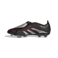 adidas Predator League FT Limited Edition Gras / Kunstgras Voetbalschoenen (MG) Zwart Zilver Rood