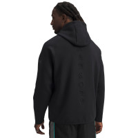 Under Armour x Mansory Unstoppable Fleece Hoodie Black Turquoise