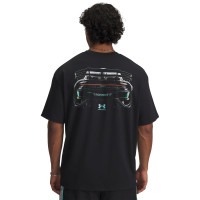 Under Armour x Mansory HW Cotton CC Training Shirt Black Turquoise