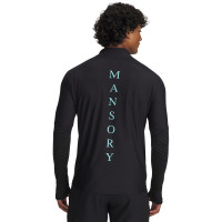 Under Armour x Mansory Challenger Training sweater 1/4-Zip Black Turquoise