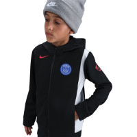 Nike Paris Saint-Germain Total 90 Trainingspak Full-Zip Hooded 2025-2026 Kids Zwart Wit Rood