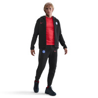 Nike Paris Saint-Germain Tech Fleece Joggingbroek 2025-2026 Zwart Rood