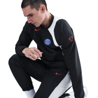 Nike Paris Saint-Germain Total 90 Trainingsbroek Woven 2025-2026 Zwart Wit Rood