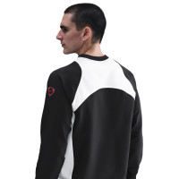 Nike Paris Saint-Germain Total 90 Crew Sweater 2025-2026 Black White Red