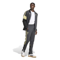 adidas Liverpool Lifestyler Trainingsbroek Donkergrijs Goud