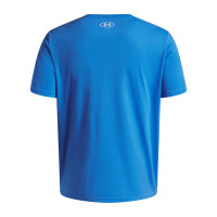 Under Armour Left Chest Logo T-Shirt Blue White