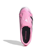 adidas Predator League FT Gras / Kunstgras Voetbalschoenen (MG) Kids Roze Zwart Wit