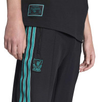 adidas Liverpool Terrace Icons Trainingsbroek Zwart Groen Wit