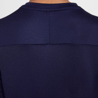 Nike Erling Haaland Academy 25 Training Shirt Kids Dark Blue Bright Red