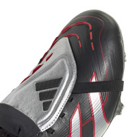 adidas Predator Elite FT Limited Edition Grass Football Boots (FG) Black Silver Red