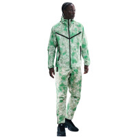 Nike Sportswear Tech Fleece Trainingspak Full-Zip Woven Zilver Zwart