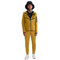 Nike Sportswear Tech Fleece Tracksuit Full-Zip Kids Dark Yellow Black