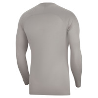 Nike Dri-FIT Park Ondershirt Lange Mouwen Grijs Wit