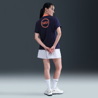 Nike FC Barcelona Pre-Match Training Shirt 2025-2026 Women's Dark Blue Orange