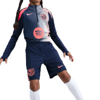 Nike FC Barcelona Strike Training Short 2025-2026 Kids Dark Blue Orange