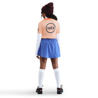 Nike FC Barcelona Strike Trainingsshirt 2025-2026 Kids Oranje Donkerblauw