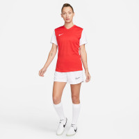Nike Dri-FIT Tiempo Premier II Voetbalshirt Dames Rood Wit