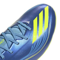 adidas F50 Messi League Grass/Artificial Grass Football Boots (MG) Blue Yellow
