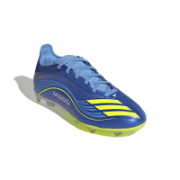 adidas F50 Messi Elite Gras Football Boots (FG) Kids Blue Yellow