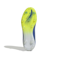 adidas F50 Messi Elite Gras Football Boots (FG) Kids Blue Yellow