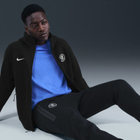 Nike Chelsea Tech Fleece Full-Zip Tracksuit 2025-2026 Black White