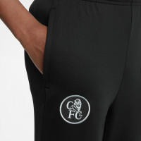 Nike Chelsea Strike 1/4-Zip Tracksuit 2025-2026 Kids Blue Black