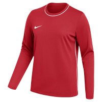 Nike Dri-FIT Park 26 Women's Long Sleeve Training Shirt Red White