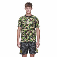 adidas x BAPE Voetbaltenue Groen Camo Zwart