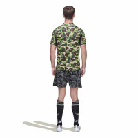adidas x BAPE Voetbaltenue Groen Camo Zwart