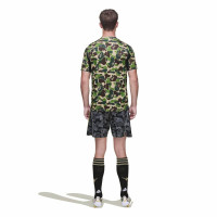 adidas x BAPE Voetbaltenue Groen Camo Zwart