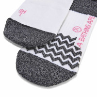 adidas x BAPE Voetbalsokken Wit Roze Blauw