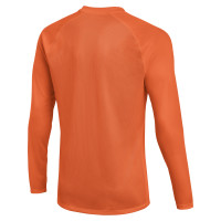 Nike Dri-FIT Park VIII Kids Long Sleeve Football Shirt Bright Orange Black
