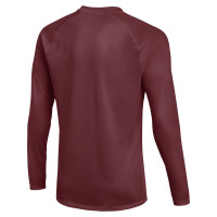 Nike Dri-FIT Park VIII Voetbalshirt Lange Mouwen Donkerrood Wit