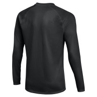 Nike Dri-FIT Park VIII Kids Long Sleeve Football Shirt Black White