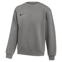 Nike Park 26 Fleece Crew Joggingpak Kids Grijs Zwart