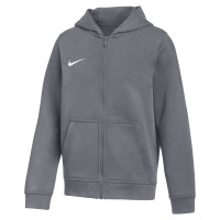 Nike Park 26 Fleece Vest Joggingpak Kids Donkergrijs Wit